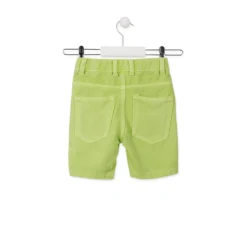 Bermuda verdi effetto jeans Junior
