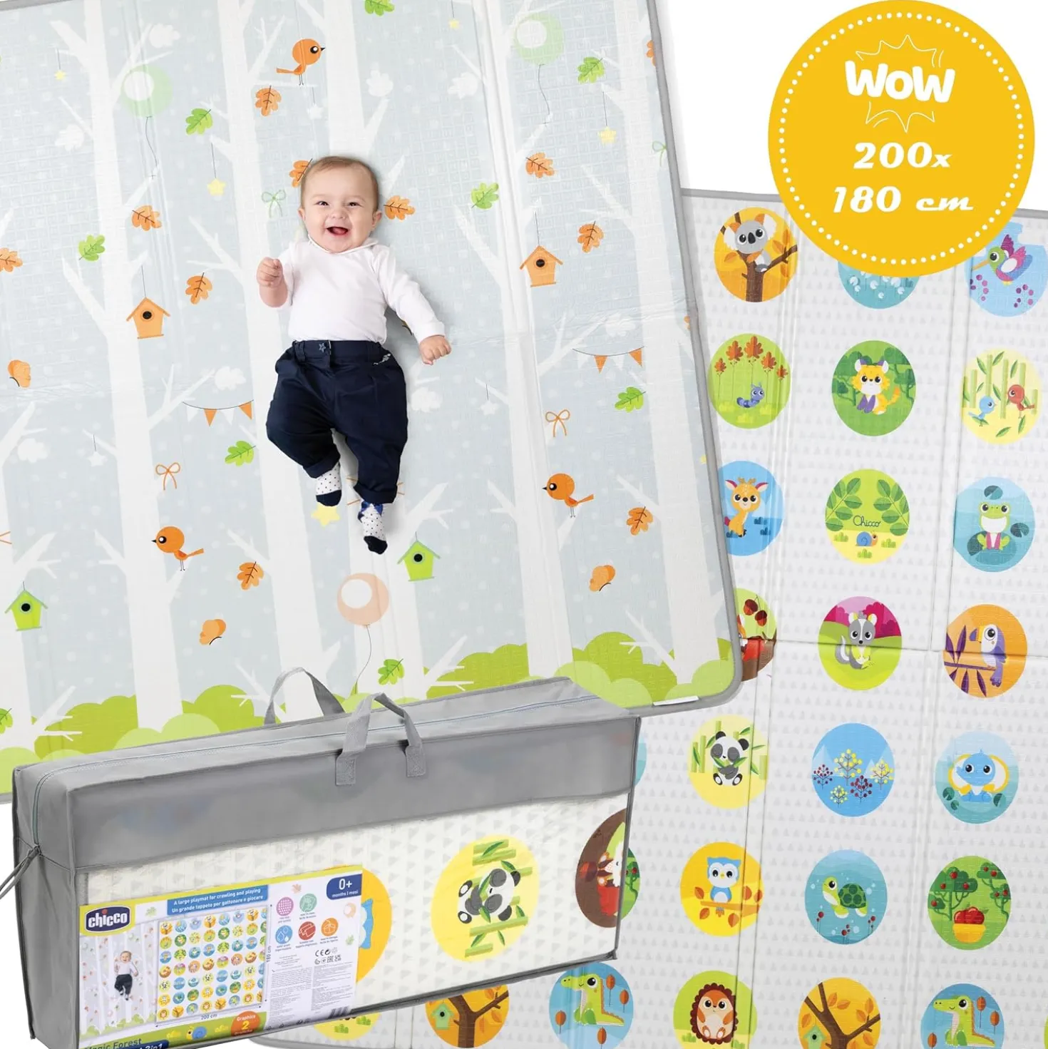 Chicco Magic Forest : Maxi Tappeto 2in1
