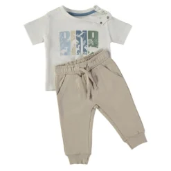 Completo 2 Pezzi Felpa Manica Corta + Pantalone 162009