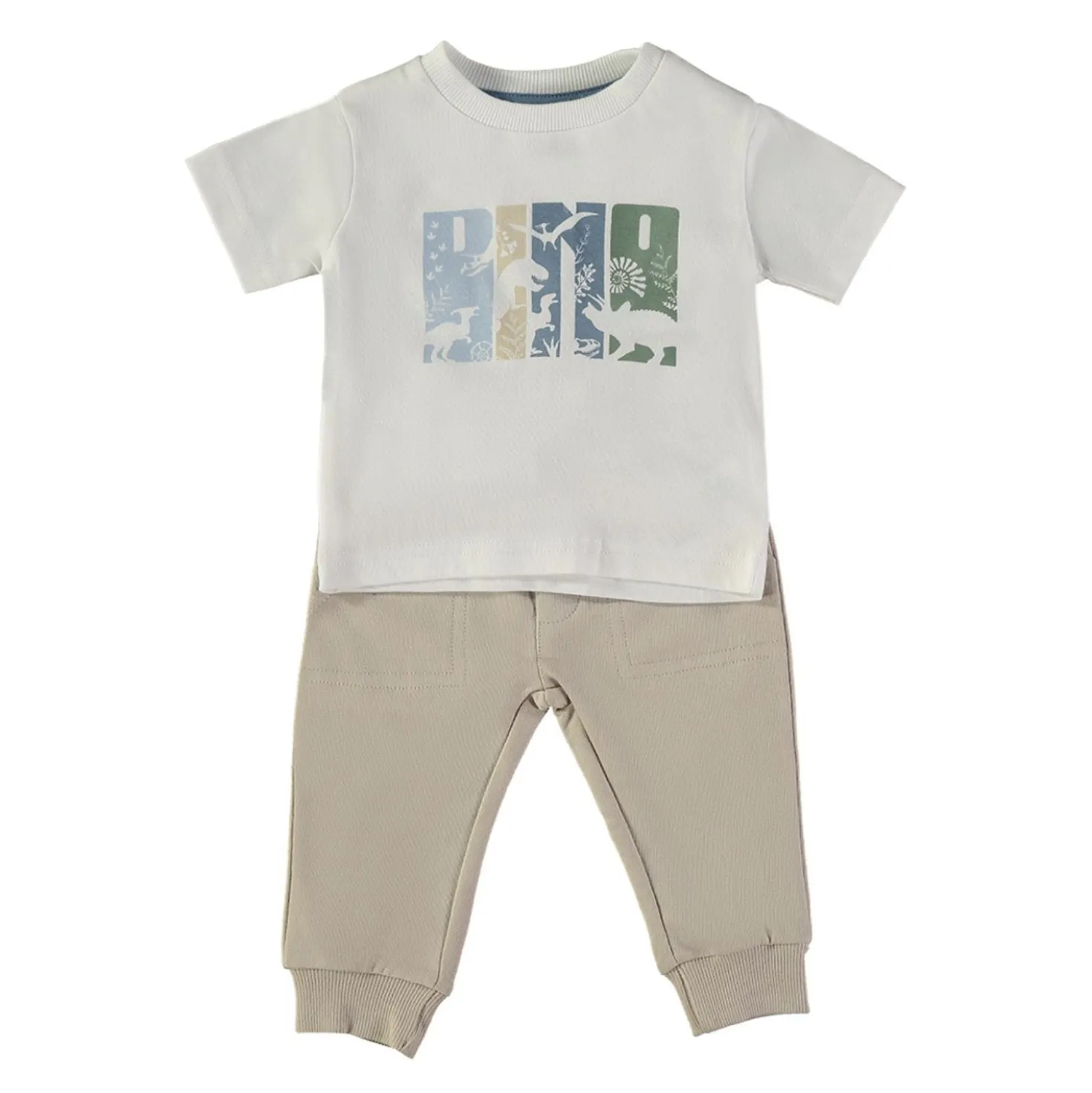 Completo 2 Pezzi Felpa Manica Corta + Pantalone 162009