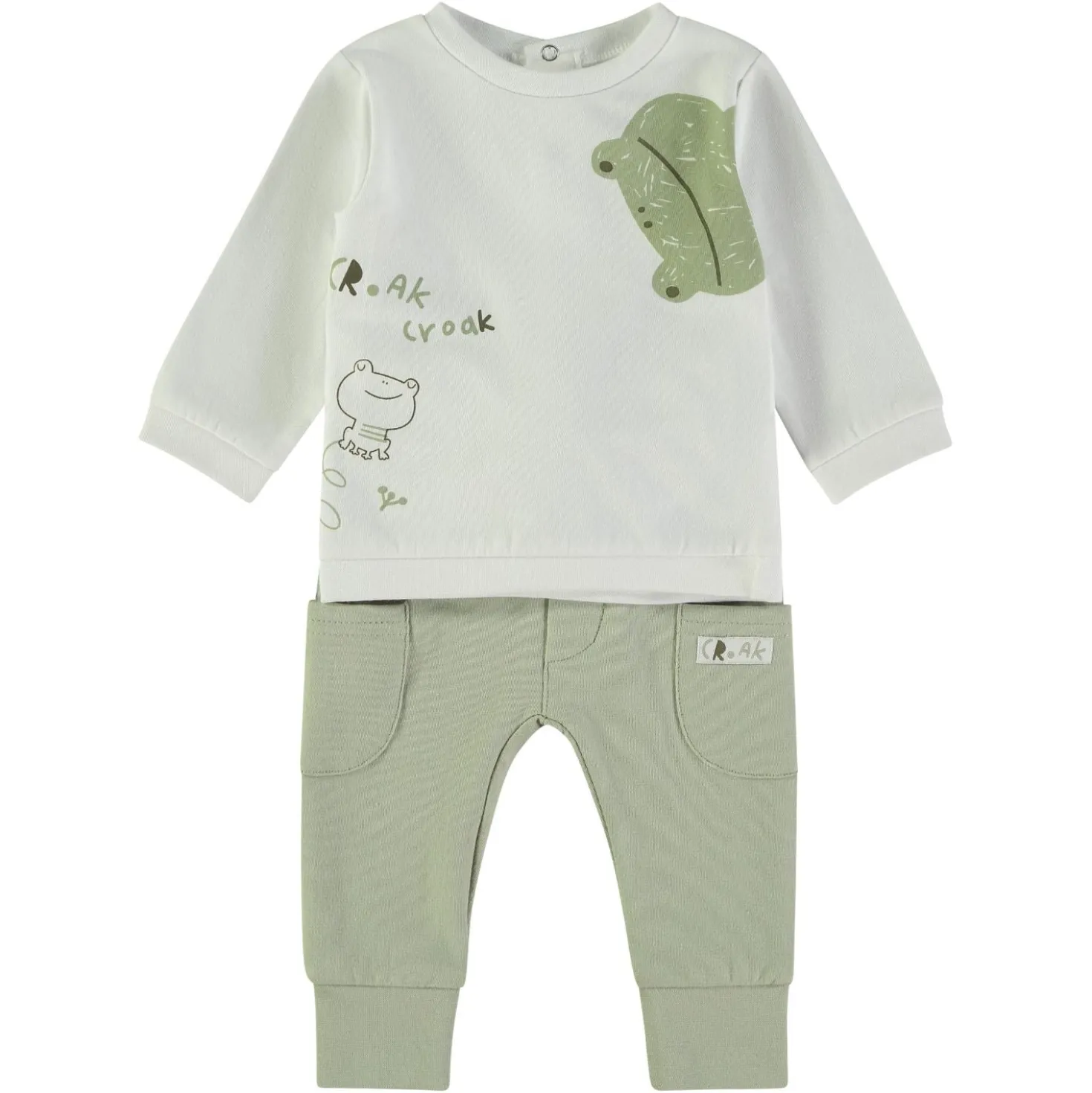 Completo 2 Pezzi Felpa + Pantaloni Kaki 160065