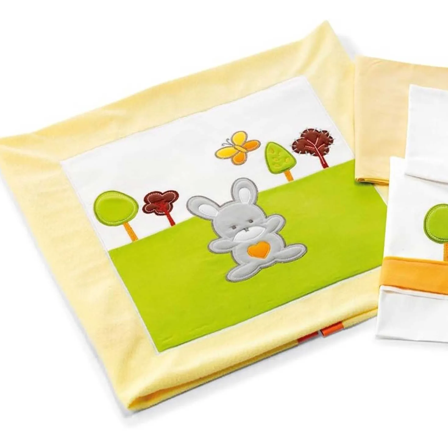 Coperta In Pile Letto Bosco