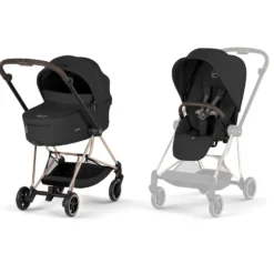 Duo Mios Comfort: Passeggino + Navicella Richiudibile