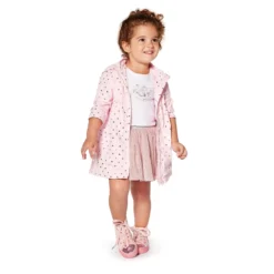 Gonna Rosa in Tulle Baby Bambina