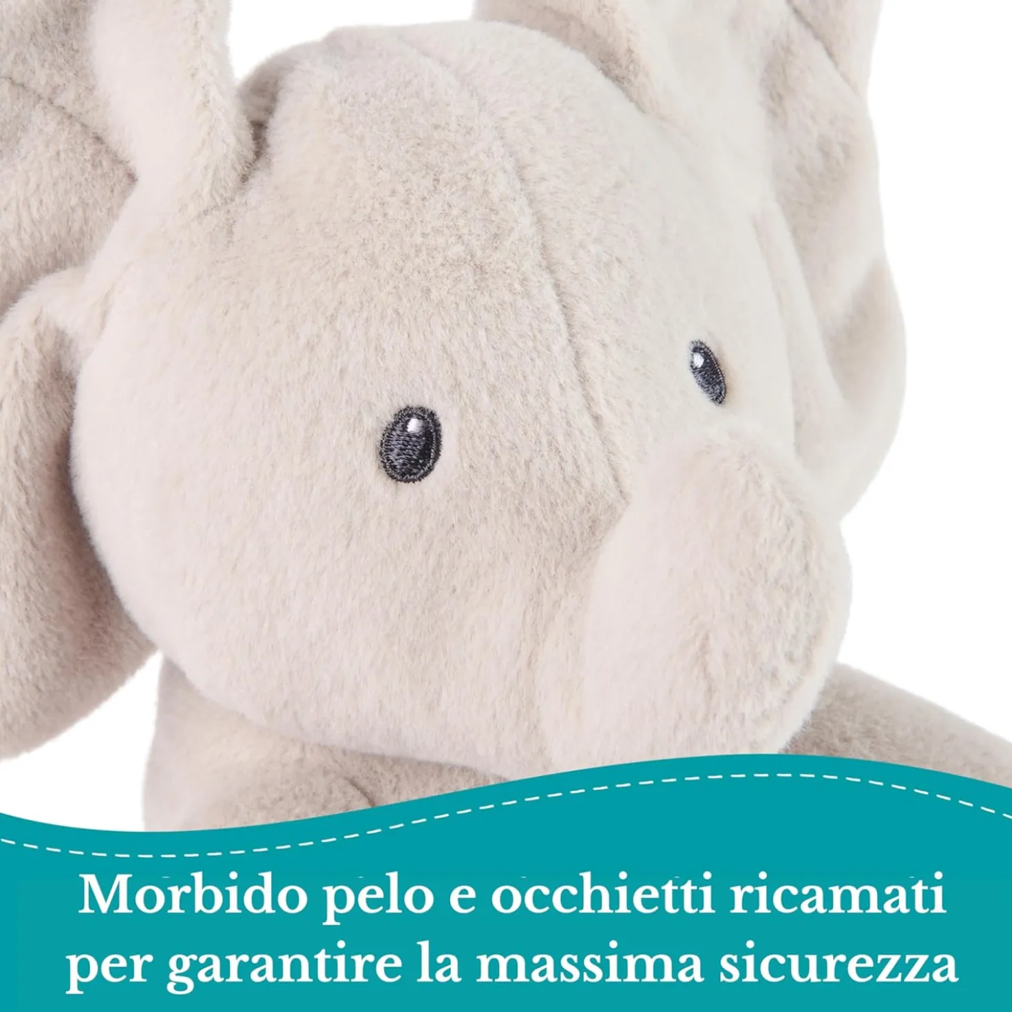 Gund Flappy Elefantino Interattivo Parlante