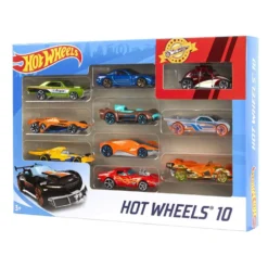 Hot Wheels Confezione 10 Veicoli Assortiti 54886