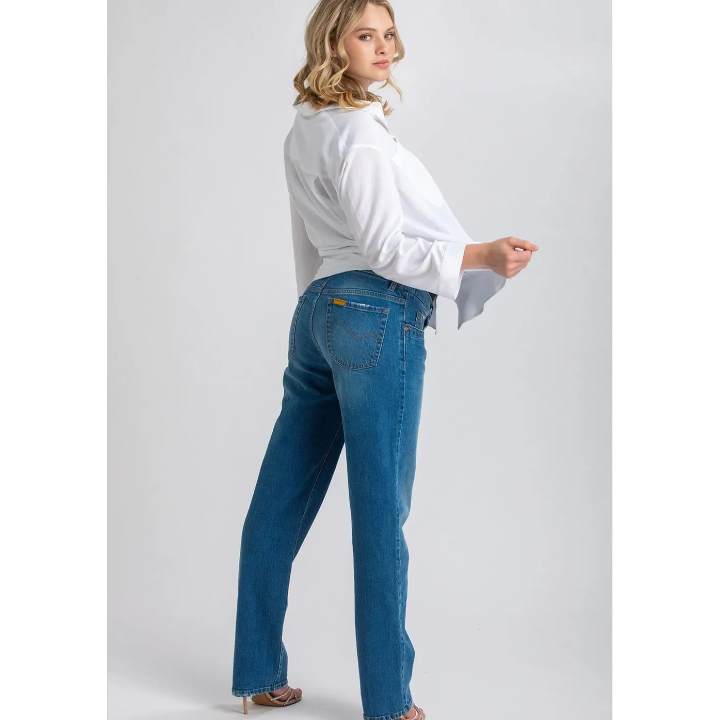 Jeans Premaman a Gamba Dritta
