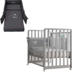 Lettino Glam 9 In 1 + Materasso + Completo Piumone Glammy