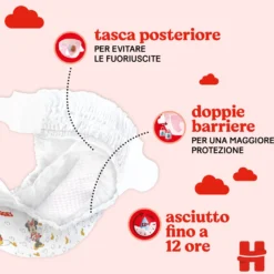 Little Movers Pannolini Gigapack taglia 5 (126 pezzi)
