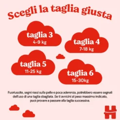 Little Movers Pannolini taglia 4 50 pezzi