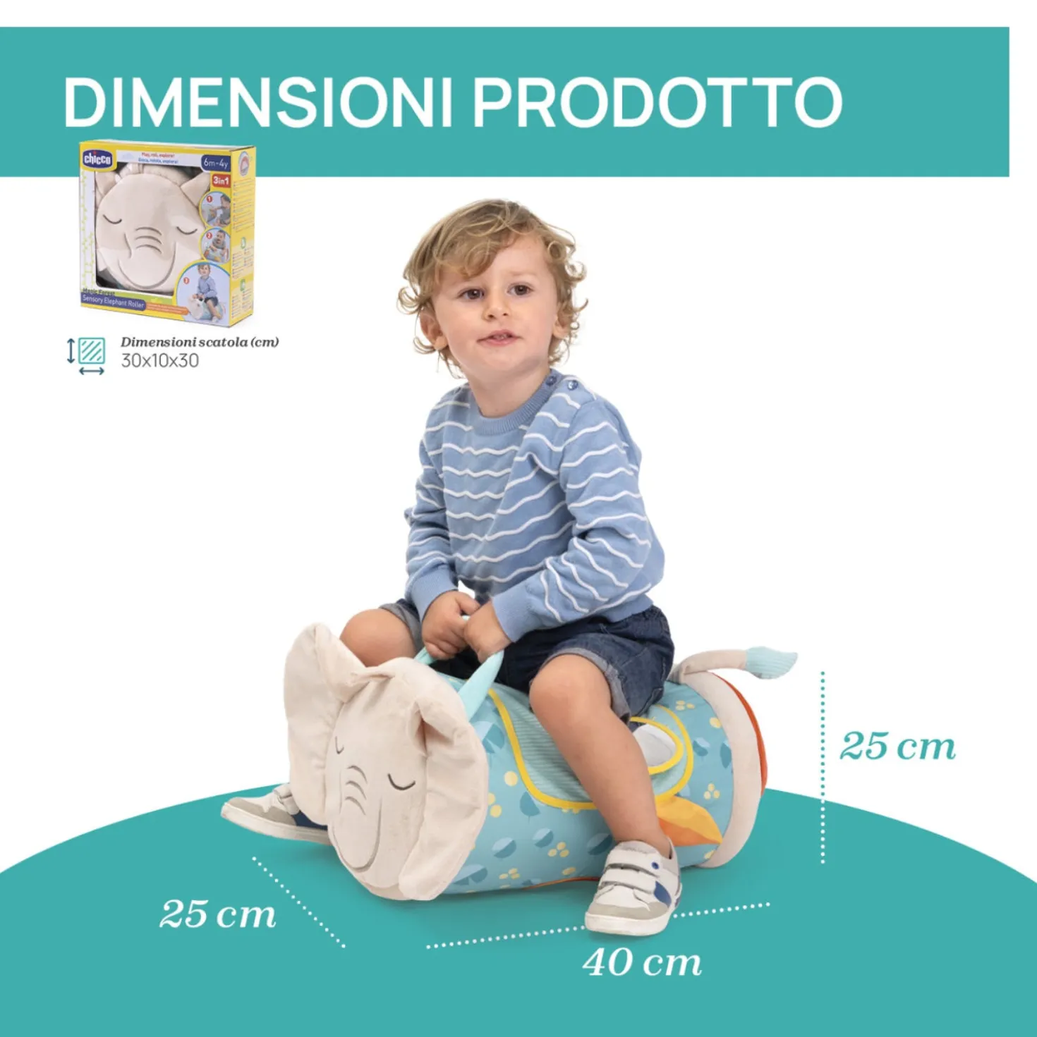 Magic Forest Roller Elefante Sensoriale