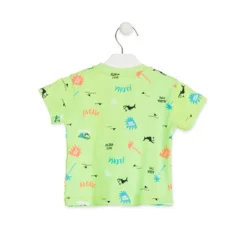 Maglietta Verde Fluo Baby Bambino
