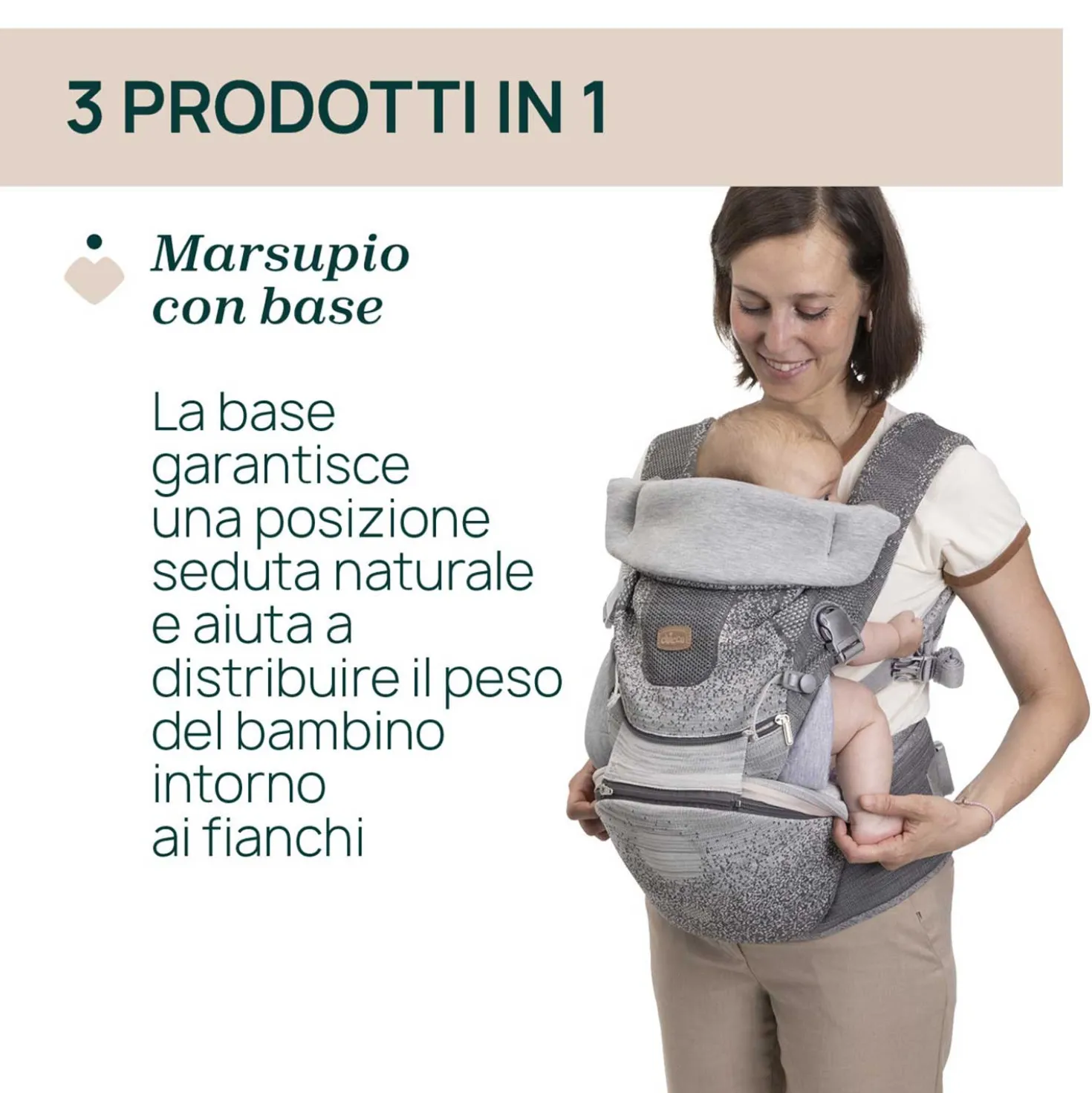 Marsupio Airy Hip Fit