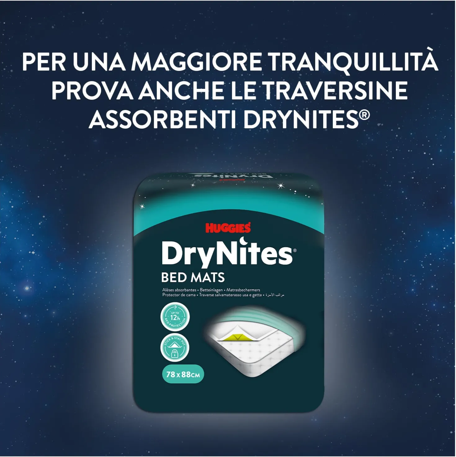 Mutandine Assorbenti Drynites Boy 4/7anni 17/30 Kg: Confezione 10 Pz