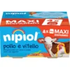 Omogeneizzato Carne Vitello Pollo: Confezione 4x80 gr