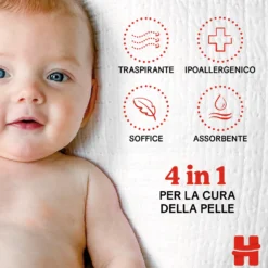 Pannolini Extra Care Bebè Grande Taglia 1 (40pz)