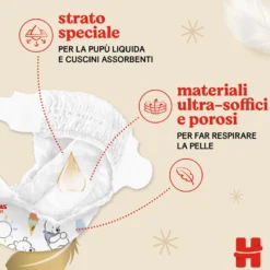 Pannolini Extra Care Bebè Grande Taglia 1 (40pz)