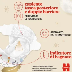 Pannolini Extra Care Bebè Grande Taglia 1 (40pz)