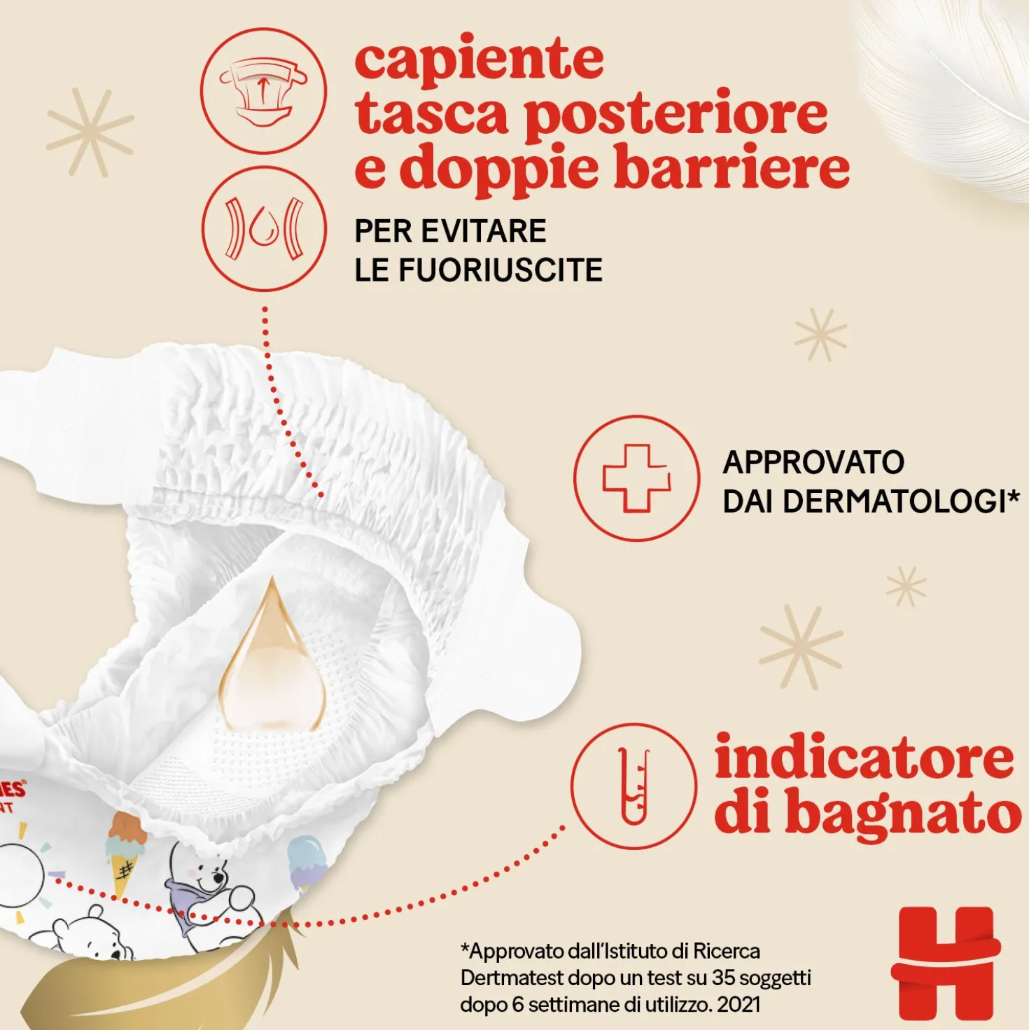 Pannolini Extra Care Bebè Grande Taglia 2 (40pz)