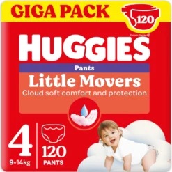 Pannolini Little Movers Mutandina Gigapack Taglia 4