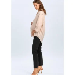 Pantaloni Premaman Elasticizzati Neri
