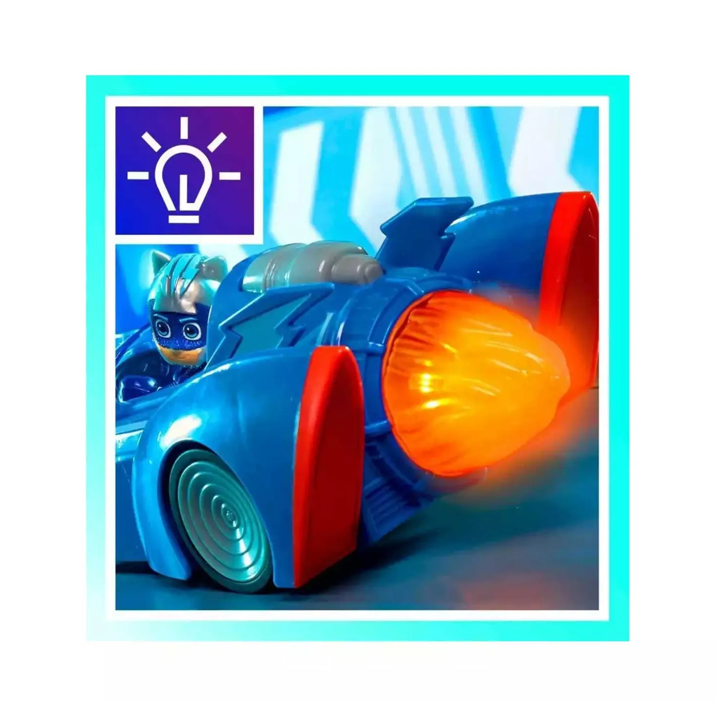 PJ Mask Cat Racer Con Personaggio