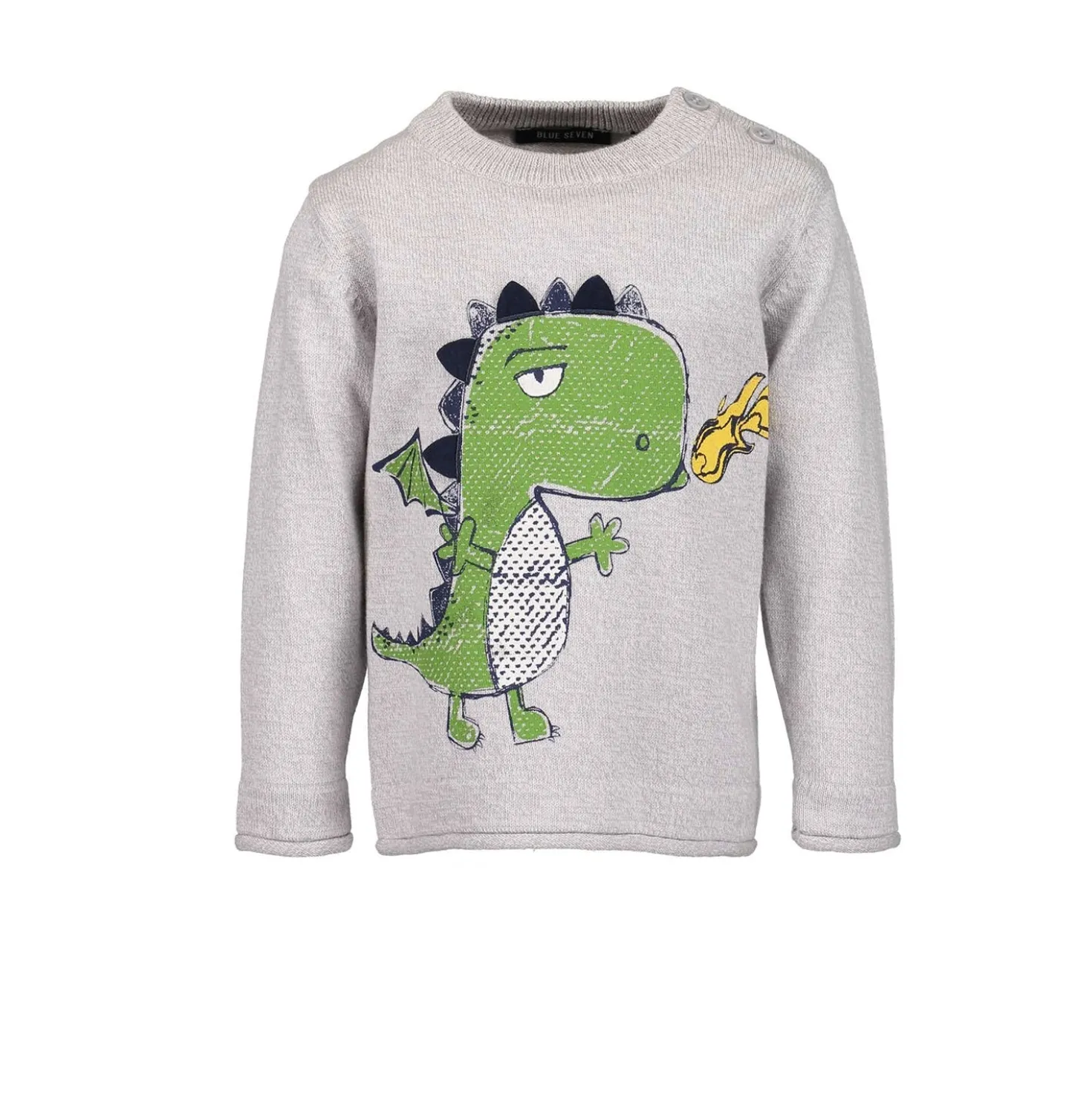 Pullover Grigio Draghetto Baby Bambino