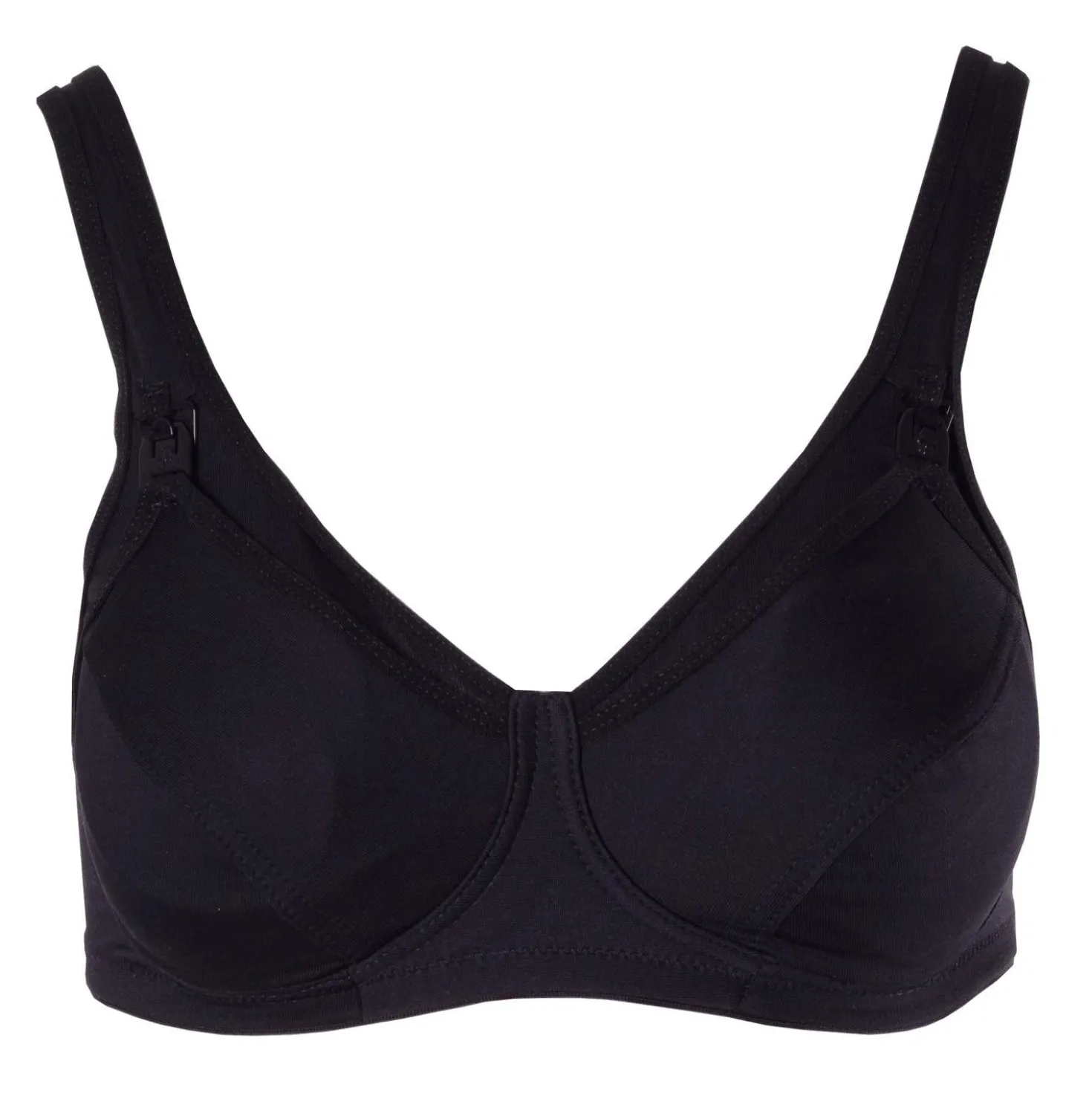 Reggiseno Allattamento Fibra Cava Coppa C Nero