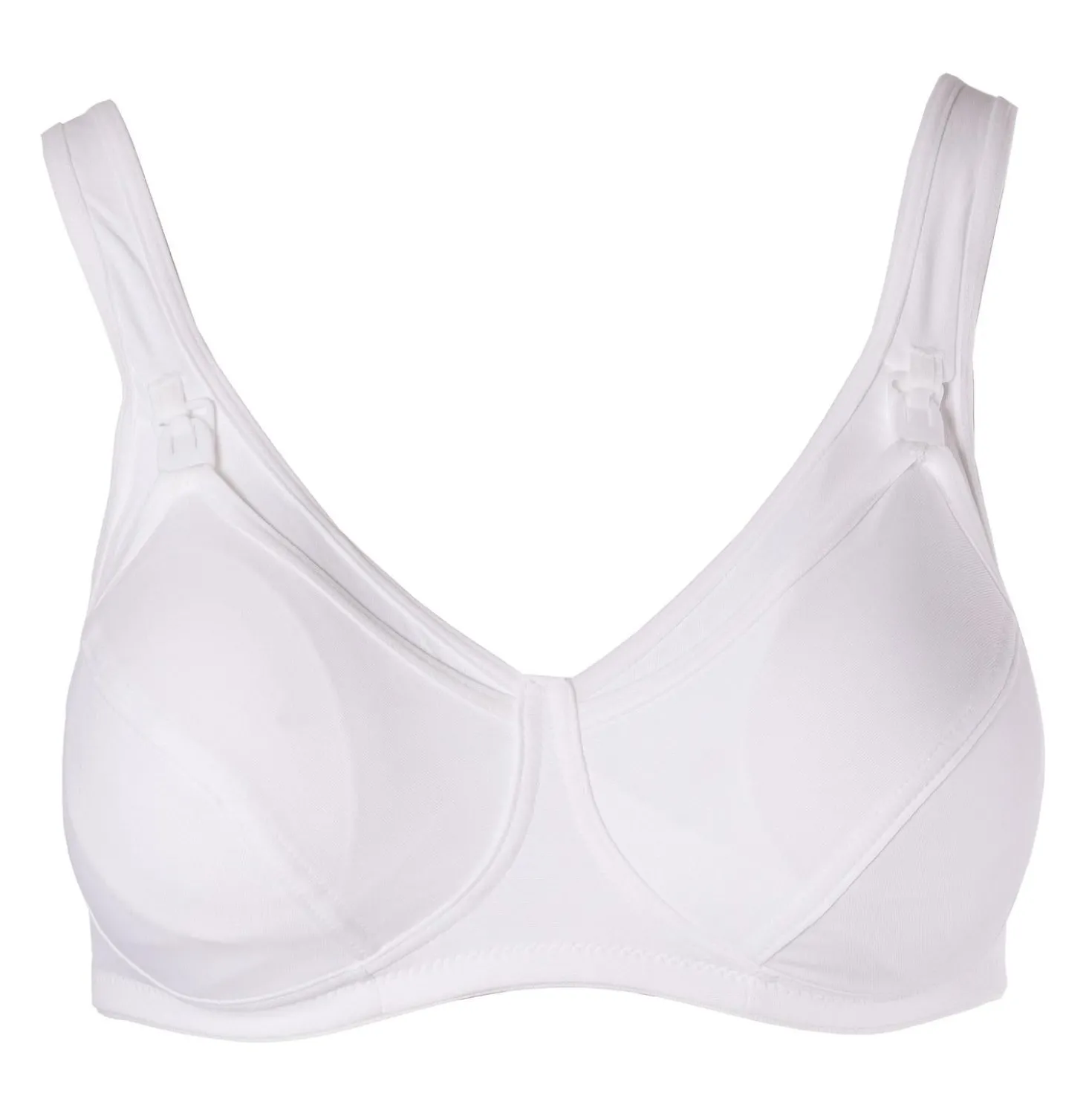 Reggiseno Allattamento Fibra Cava Coppa C Bianco