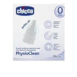 Ricambi Morbidi per Aspiratore Nasale Physioclean 10pz