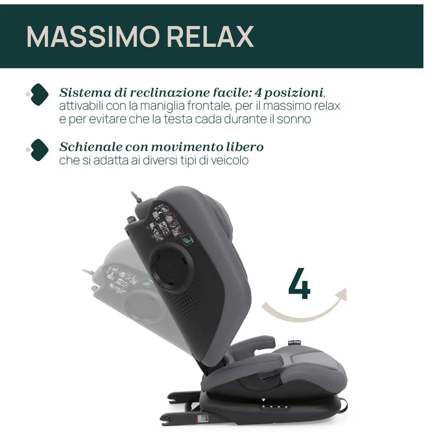 Seggiolino Auto Fold&Go S ISize