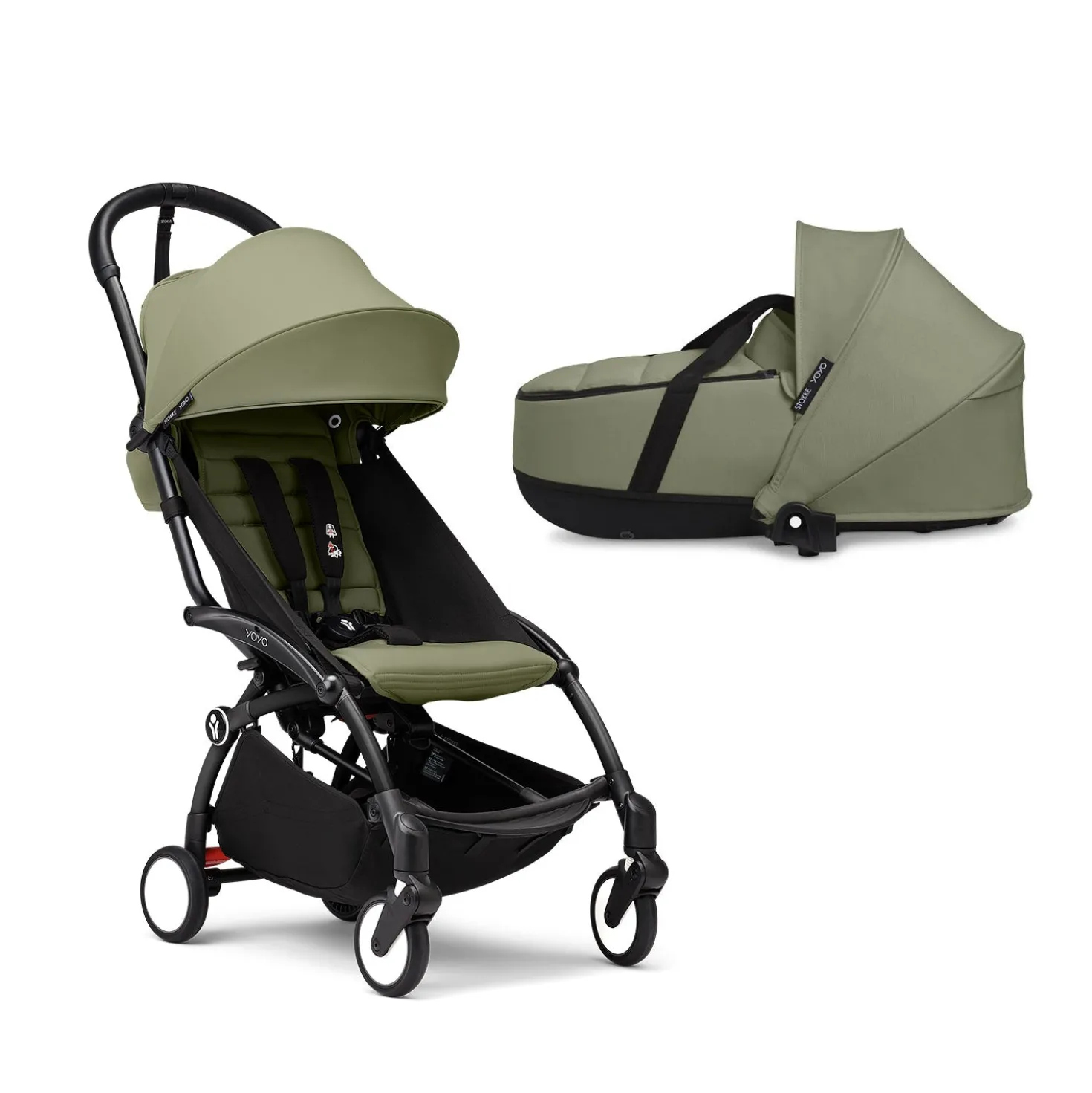 Telaio Yoyo3 con Rivestimento 6+ e Bassinet 0+