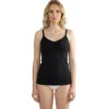 Top Allattamento Bamboo Nero