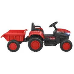 Trattore Elettrico Batteria LiIon Con Rimorchio