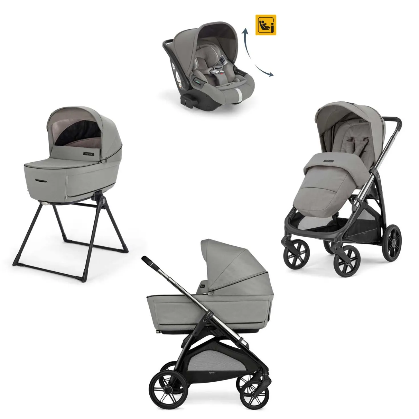 Trio Aptica 2025 Con Seggiolino Auto Darwin Recline