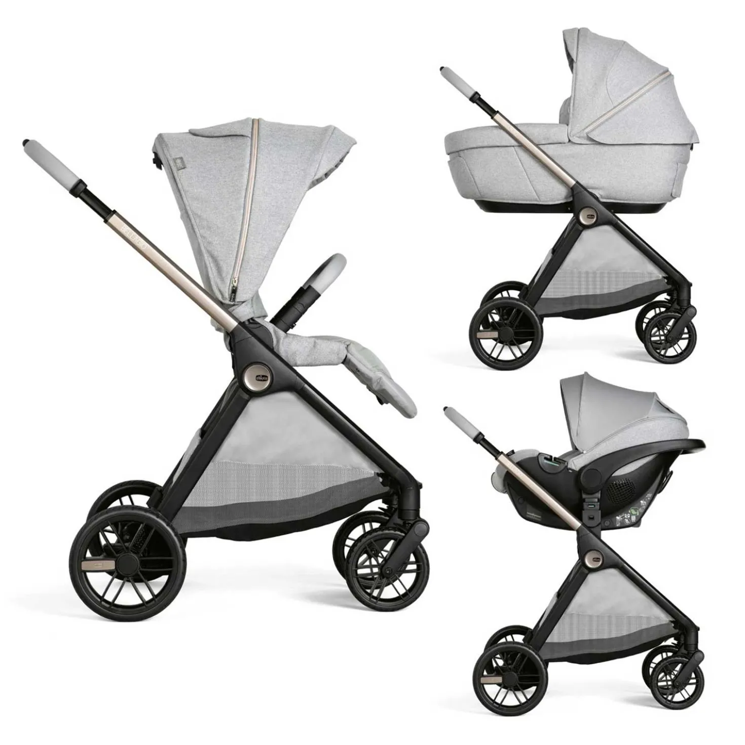 Trio Bellagio 2.0 Comfort Con Seggiolino Auto Kory Isize Plus