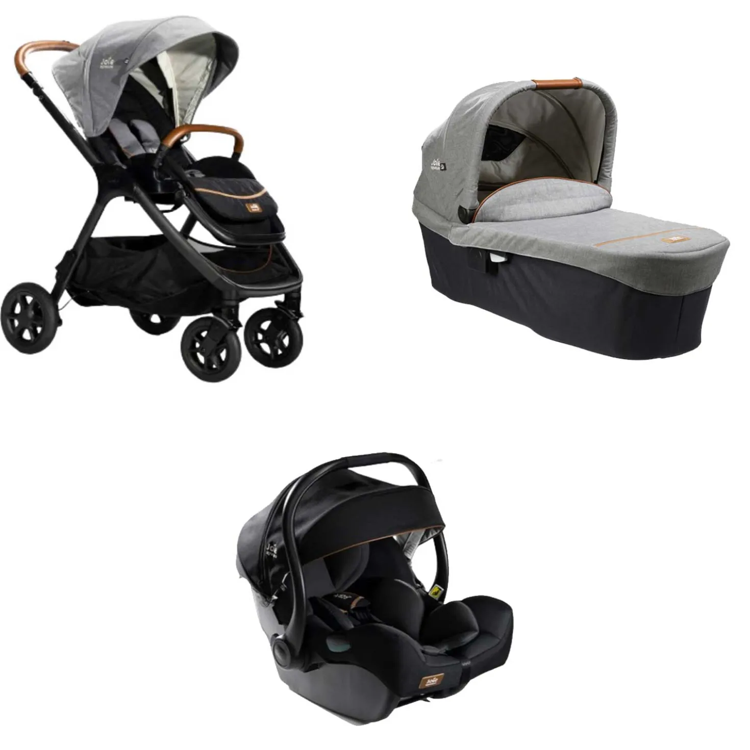 Trio Con Passeggino Finiti + Navicella Ramble + Seggiolino Auto I Gemm