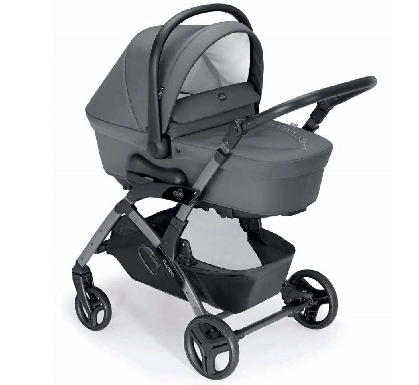 Trio Fluido Easy Con Seggiolino Auto Area 0+ Isize
