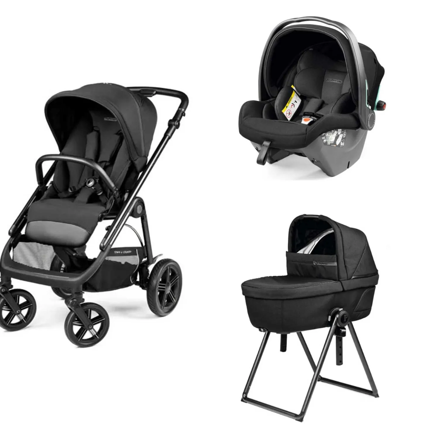 Trio Veloce TC New Con Culla Belvedere + Primo Viaggio SLK R129