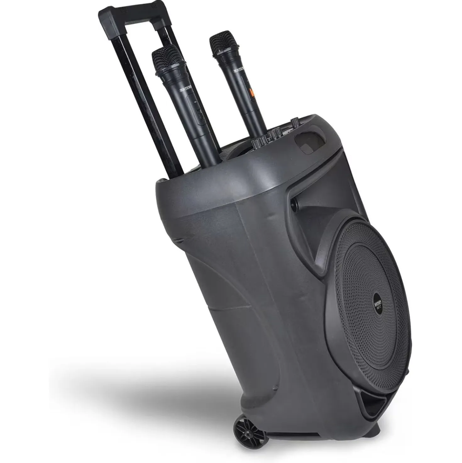 Trolley Pro Amplificatore Wireless Con 2 Microfoni 04 1090