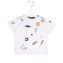 T Shirt Dettagli Marinari Baby Bimbo