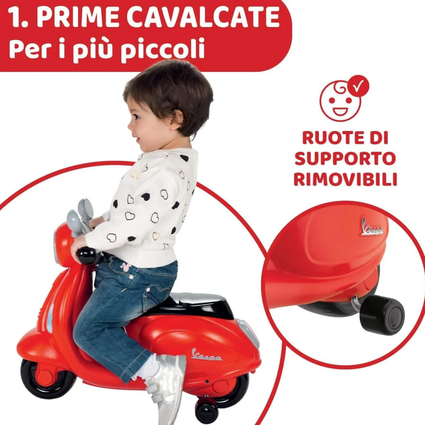 Vespa Primavera Cavalcabile Evolutivo