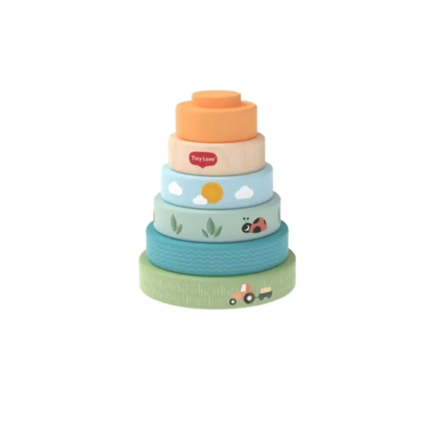 Wooden Stacking Tower Farmers
